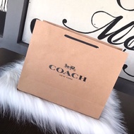 Paperbag coach l Paper bag branded coach Brown bag | Thick Chocolate branded Paperbag Bag