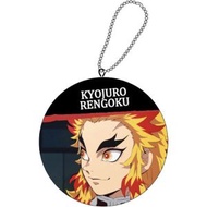 鬼滅之刃 鬼滅の刃 日版 圓形 迷你 Cushion 匙鍊 鎖匙扣 鎖匙鍊 鑰匙扣 匙扣 掛飾 掛件 吊飾 裝飾 惡魔殺手 鬼殺隊 炎柱 炎之呼吸 2021 (煉獄杏壽郎)