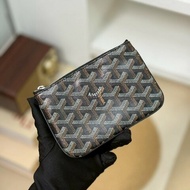 (全新品、適合送禮)🏷️Goyard．Senta Mini Pouch 一字零錢包