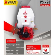 Mesin semprot hama Sprayer mesin 2tak SWAN PS-20 20 liter