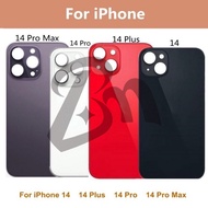 Big Hole Back Glass Battery Cover For iPhone 14/14 Mini/14 Pro/14 Pro Max Housing Back Battery Cover