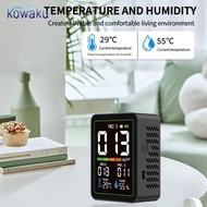 [vsrhkq] PM2.5 PM10 PM1.0 Meter, Backlight LCD Screen,5 in 1 Portable Air Quality Tester for Home