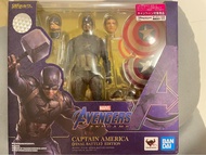 SHF 連閃回頭 Captain America 美國隊長 final battle ver not Mafex Ironman