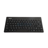 OKER คีย์บอร์ด USB Wireless Keyboard (G1500) Black