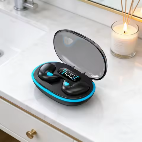 X55 Headphones Wireless Headphones Noise Reduction Sports Games Sleep Bluetooth 5.3 Earbuds