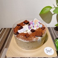 岩層 鐵觀音奶凍慕斯蛋糕 甜點 生日 慶生 宅配 客製 慕斯 奶凍