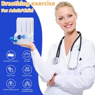 Breathing Exercise Device for Lungs Trainer Lung Respiratory Exerciser Measurement System Home Use 3