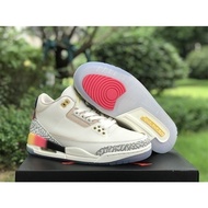 J Balvin X Air 3 "medelltar sunset" multi-color basketball shoes kbap top sneakers