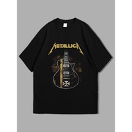 METALLICA GUITAR T-SHIRT | VINTAGE BAND T-SHIRT | ROCK BAND T-SHIRT | Music T-shirt | METAL BAND T-S
