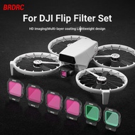 BRDRC Suitable for DJI Flip Filter Set UV Protective Mirror CPL Polarizer ND ND Light Reduction Acce
