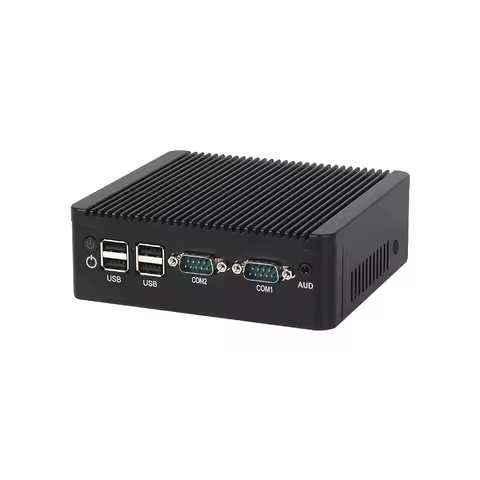 Intel Celeron N2840/j2900 Mini PC Barebone Kit Linux WiFi Computer with 2xGigabit LAN 5xUSB2.0 1xUSB