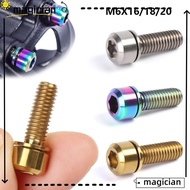 MAG Fixed Bolt TC4 Outdoor MTB Cycling Titanium with Washer Bicycle Stems Screws