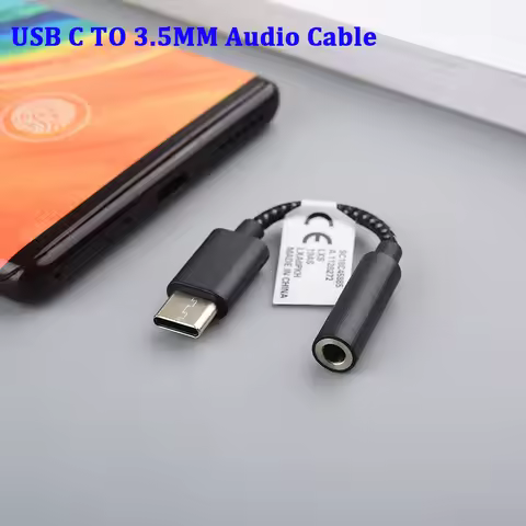 USB Type-C to 3.5mm Jack Audio Adapter for Motorola Moto Edge 20 30 40 50 60 Pro Ultra X30 X40 X70 G
