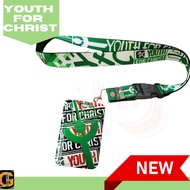 jg Lanyards Youth for Christ YFC CFC Id Lace Lanyards & Name Tags