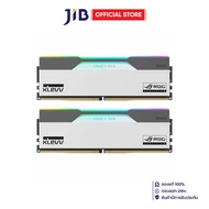 32GB (16GBx2) DDR5 6200MHz RAM (หน่วยความจำ) KLEVV CRAS V RGB ROG CERTIFIED - AMD EXPO INTEL XMP CL3