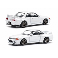 POPRACE 1/64 PR64-157 Nissan Skyline GT-R R32 White