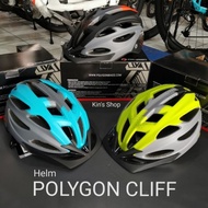 Helm Sepeda MTB Roadbike POLYGON CLIFF - Helmet Gowes Dewasa Poligon