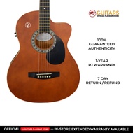 ♞,♘RJ Guitars Deluxe Manila Folk Steel Acoustic Guitar