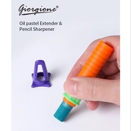 Holder crayon sharpener, oil pastel handle - giorgione