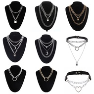 Massive Chain Thick Chains Necklaces Jewelry Men Women Choker Necklace  Grunge E Girl Accessories