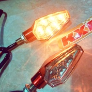 Paket Lampu Sein Led Vixion Byson Verza Megapro Tiger Cb150r Dan Flasher Sein Led Isi 4 pcs