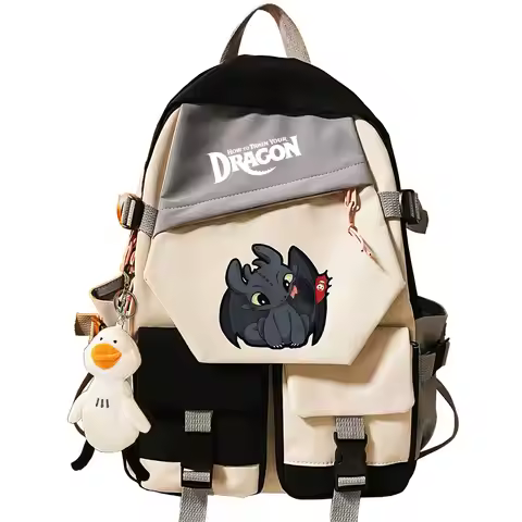 How to Train Your Dragon Girls Boys Back To School Book Bags, Teenagers Women Travel Laptop Backpack