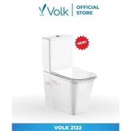 Dijual Kloset Toilet Duduk Closet Volk 2122 & Closet Duduk White 660 680 Toilet Tutup Soft Closed