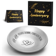 10th Anniversary Aluminum Gifts for Her/Him, 10 Year Wedding Anniversary for Wife Couple Parents, 4"