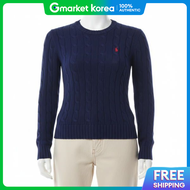 Polo Ralph Lauren | POLO RALPHLAUREN โลโกปกลายโพน ผาฝายพมา คABLE KNIT 211971869022 891830