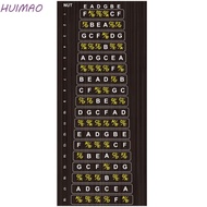HUIMAO Guitar Fretboard Note Sticker, Tone Sense Learning Guitar Fingerboard Sticker, Folk Scales Mu