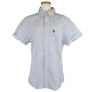 Abercrombie & Fitch 短袖棉質襯衫（二手）