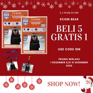 BUY 5 GET 1 FREE PROMO EA MASK ECOM BEAR ANTI VIRUS HANGING