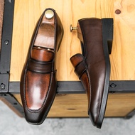 Big Size 38-48 Italian Men Formal Shoes Slip On Durable Office Lightweight Handsome
