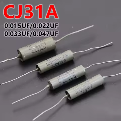 CJ31A 0.015UF/0.022UF/0.033UF/0.047UF Tone Oil Capacitor ( paper in oil capacitor ) For Electric Gui