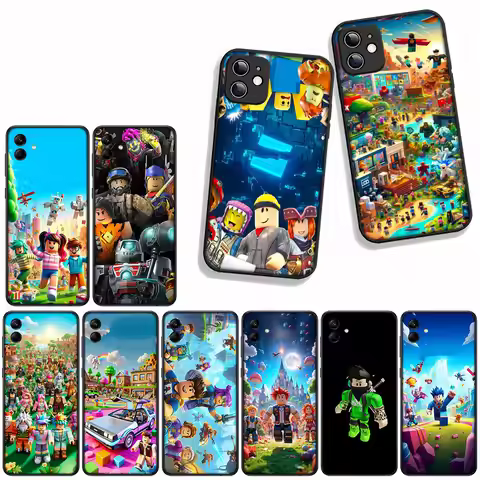 for Apple iPhone 17 16 15 11 Pro XS Max XR 6 7 8 Plus + SE 2020 5 16E Phone Cover Case Game R-Roblox