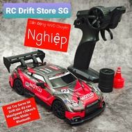 [New 2025] Xe đua điều khiển từ xa RC Mini Drift có Servo lái 9g Fiesta 1:24 dẫn động 4WD tốc độ cao