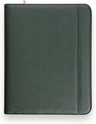 Rome Writing Case A4 Large I Double Zip + Clipboard I Conference Folder + Laptop Bag I Extra Storage