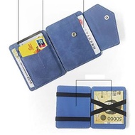 【預訂/Pre-order】Men's Imitation PU Faux Suede Leather Card Holder Magic Wallet with coin pocket case (