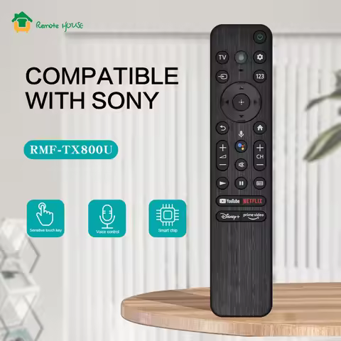 RMF-TX800U Voice Remote Control Replaced for Sony 4K XR-75X95K KD-43X80K XR-55A95K XR-77A80K XR-65A9