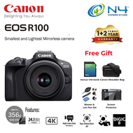 Canon EOS R100 Mirrorless Camera with 18-45mm Lens R100 BODY Only