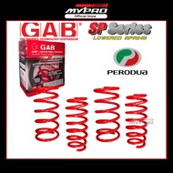 Best🔥GAB SP SPRING SPORT LOWERED PERODUA MYVI VIVA AXIA ALZA KELISA KANCIL KENARI BEZZA