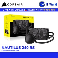 Corsair Liquid CPU Cooler NAUTILUS 240 RS | Dual RS120 Fans (CS-CW-9060088-WW) | itw