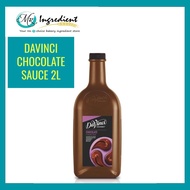 DAVINCI CHOCOLATE SAUCE 2L [HALAL][READYSTOCK]