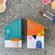 【DIY材料包】 木頭房子 療癒小屋 小房子