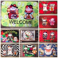 3D lucky cat foot mat 40* 60cm