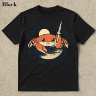 Crabby Get The Stabby Meme Shirt | Funny Unhinged Offensive Animal Tee | Y2k Embarrassing Bootleg Gi