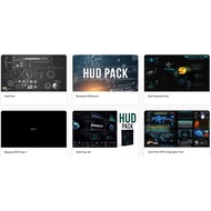 【Auto delivery】 [AE][100] Envato Element HUGE PACK OF HUD MIX 2021 July PROJECT FILE ️