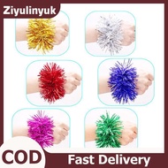 ziyulinyuk 2Pcs Apply To Sports Game Pompoms 7 Styles Cheering Flower Ball Performance Dance Wrist F