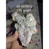 Grape agate A8 medium 176 grams indigo crystal intuition stress reliever meditation intuition enhanc