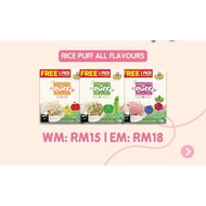 Rush Baby Vege Rice Puff /Fruit Rice Puff (Baby Puff/ Baby Cereal)